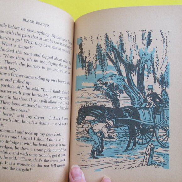 Vintage Black Beauty book by Anna Sewell 1955 - Picture 9 of 10
